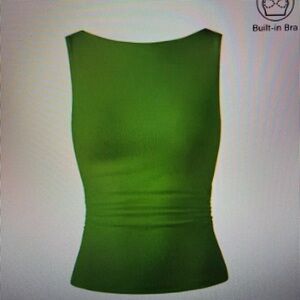 OGL Vibrant Green Tank Top
